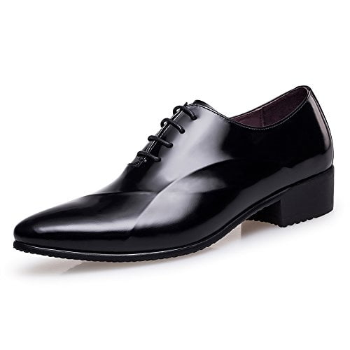 Picture of ZRO Men's Lace Up Formal Modern Oxford Dress Shoes