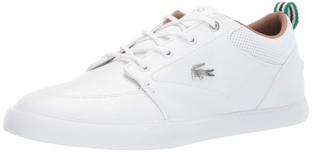white color Lacoste Men's Bayliss 117 1 Casual Shoe Fashion Sneaker